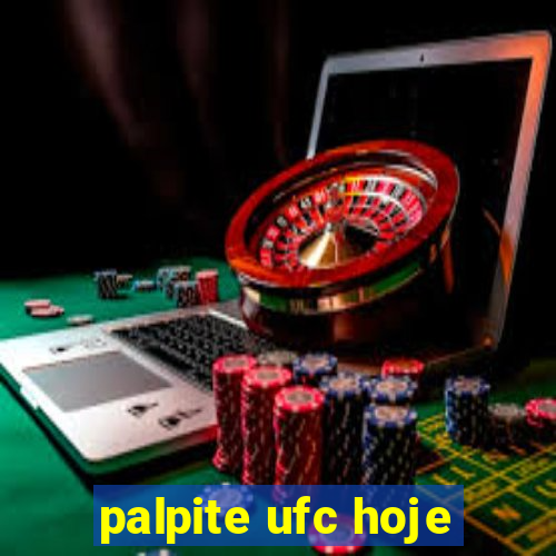 palpite ufc hoje